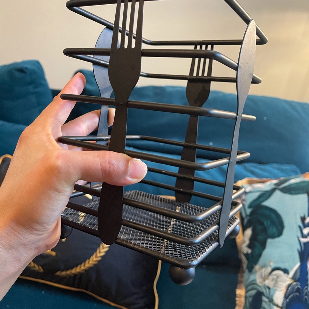 Wire Countertop Utensil Holder  💕